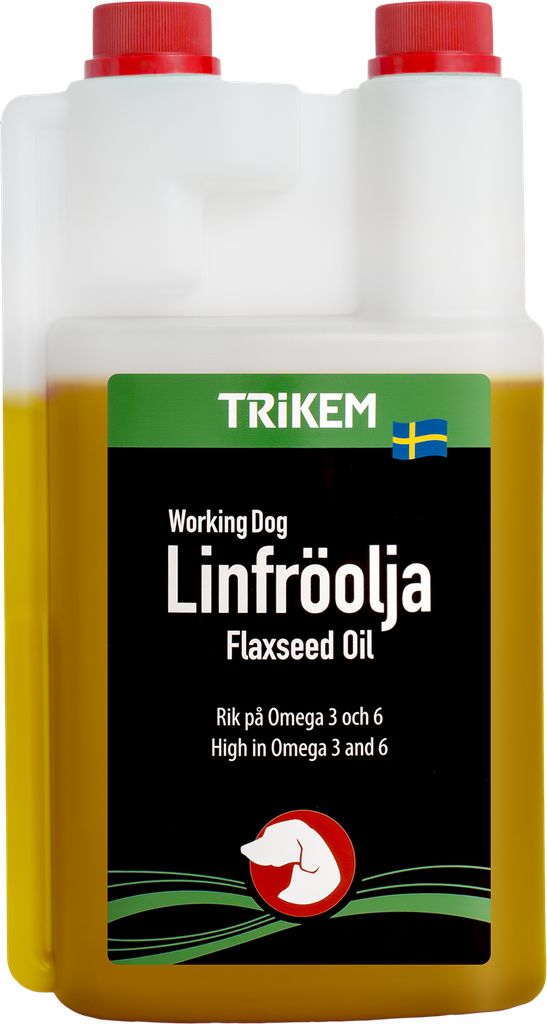 [1770100] WorkingDog LinfröOlja 1000 ml