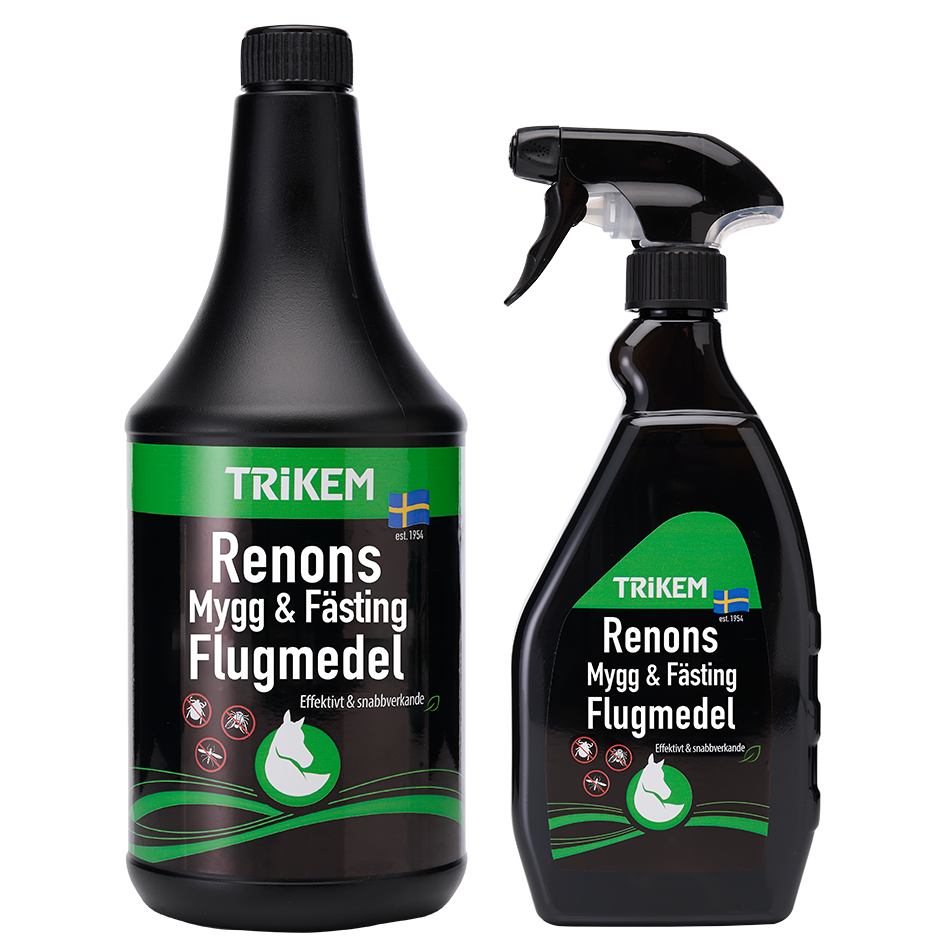 Trikem Renons Flugmedel Mygg & Fästing - För häst | Trikem.se